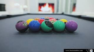 Modern sleek and smart Fusiontables pool dining billiard tables demo screenshot 2