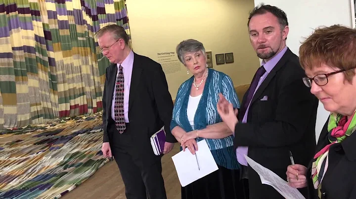 Video Footage of Knitting Map by Dr. Marian McCarthy