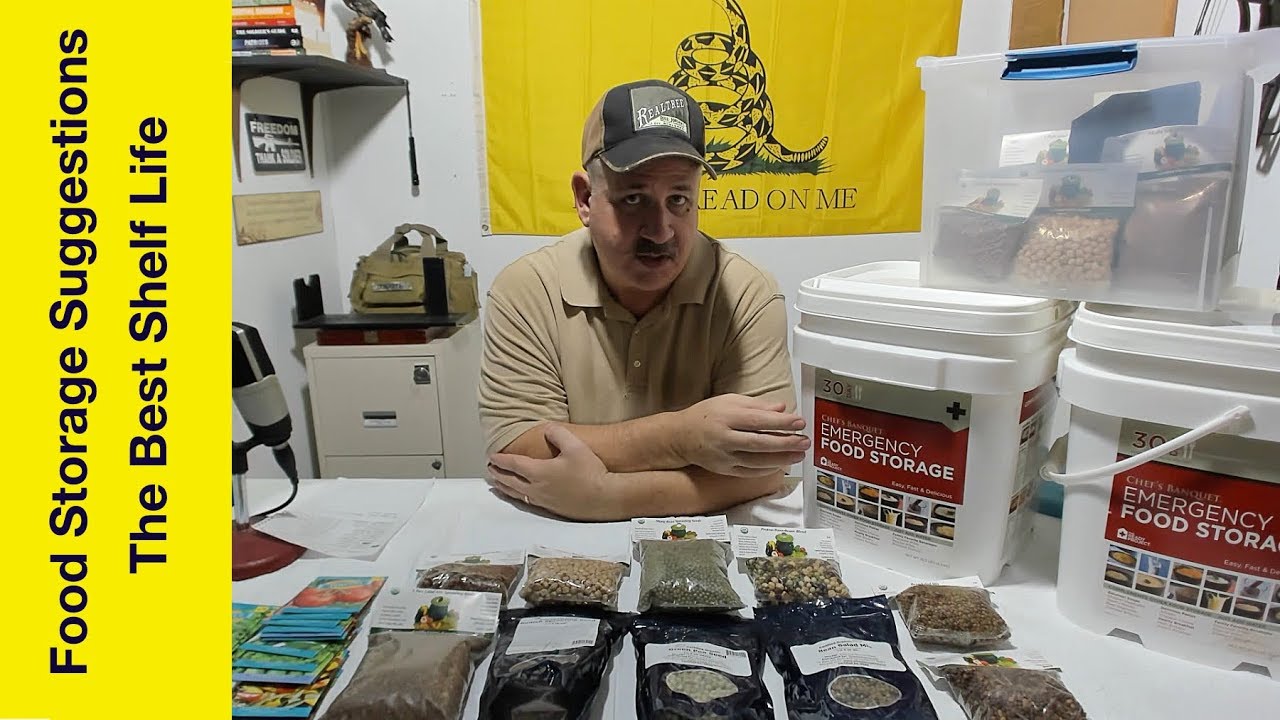 Food Storage Suggestions The Best Shelf Life YouTube