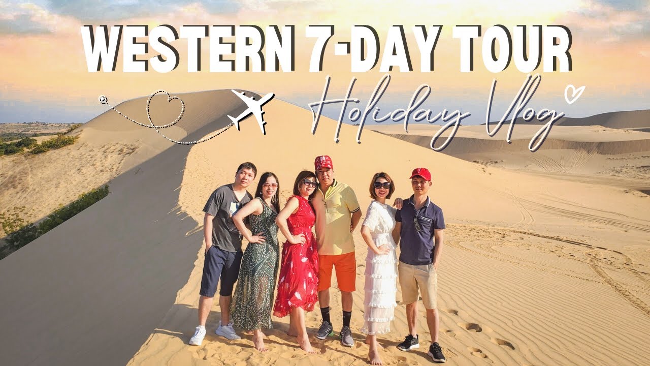 7 NGÀY DU HÍ MIỀN TÂY | Western 7-day tour | Vlog đầu tiên của mình | Averyday Vlog