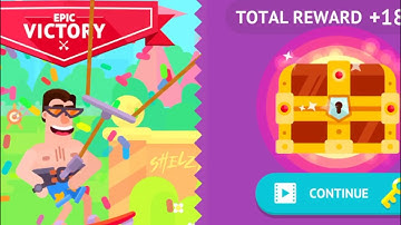 Bowmasters New Character kiteboarder unlocked Gameplay