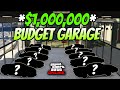 GTA 5 - $1,000,000 Budget Garage | Including Upgrades (GTA Online Garage Build)