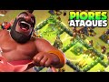 CUIDADO AO CLICAR NESSE VÍDEO! CENAS FORTES DOS PIORES ATAQUES DO CLASH OF CLANS!!