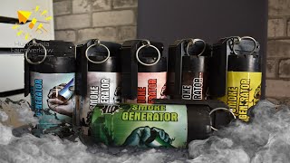 Generatory Dymu Na Zawleczkę Sprężynową Triplex Smoke Generator AS Fajerwerki