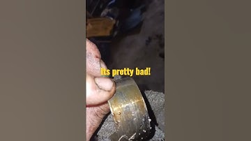 First Rod bearing repair! S #getrekt #repair #diy tay tuned for the full video soon...