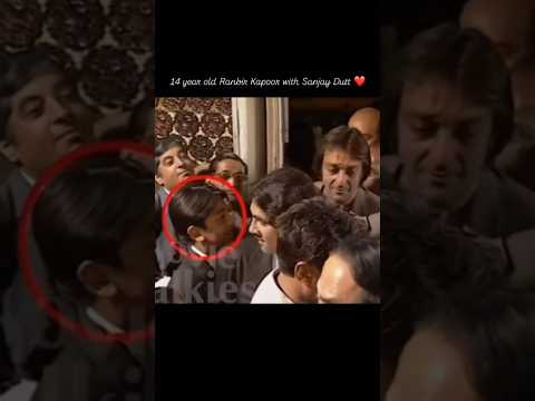 Sanjay Dutt With Ranbir Kapoor In 90s Shorts Sanjaydutt RanbirKapoor Bollywood