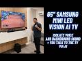 65 Samsung Mini LED Vision AI TV With AI Sound Controller And Vision AI Companion SRP PHP56k 
