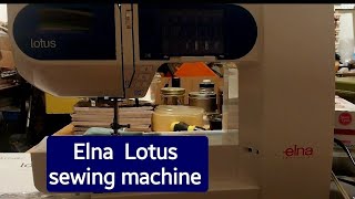Player Profile Elna Lotus Sewing Machine @JacquelineJaroffaith  #sewing #elnasewingmachine 