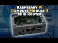 Raspberry Pi Compute Module 4 (CM4) based Gigabit Router