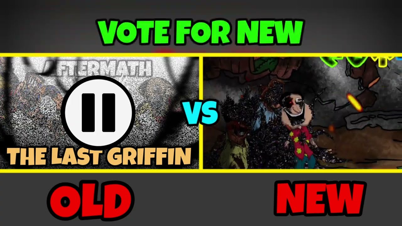 FNF VS Glitched Aftermath: NEW vs OLD Performance | Technical Rhythm Comparison