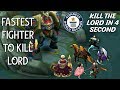 MOBILE LEGENDS FASTEST FIGHTER TO SOLO KILL LORD • MOBILE LEGENDS BEST FIGHTER