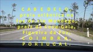 Cabedelo, praia atlântica na foz do rio Mondego, praia da Cova-Gala, Figueira da Foz.