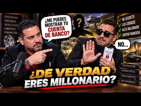 Personas que dicen en las redes saber el secreto para volverte millonario, ¿será que ellos lo son?