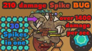 Taming.io stacked spike instakill bug (1400+ damage per second) (Game_player_1.0 Reupload)