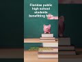 Florida's public high school students benefitting