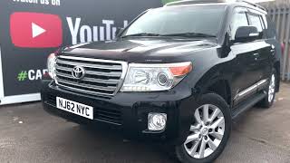 2012 '62' TOYOTA LAND CRUISER V8 D4D AUTO (3/4/23)