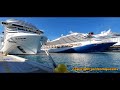 Mega Cruise Ships in Nassau Bahamas (Dec 2023)