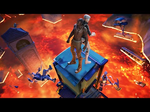 FORTNITE aber der BODEN ist LAVA!!!