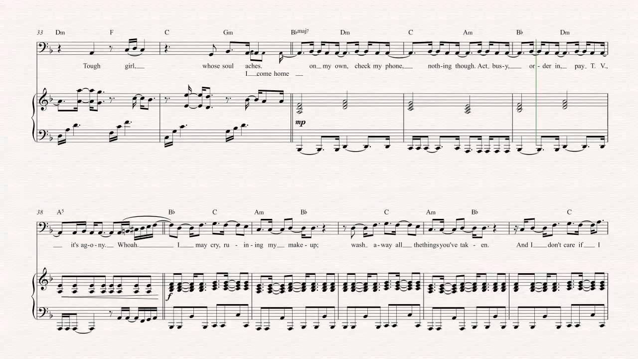 Sia Big Girl Cry Chords