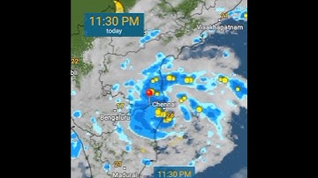 Mantus storm that gives #groundwater | Satellite rain map | 🙏 #shorts