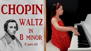 Chopin - Waltz in B minor, Op. 69 No. 2 (8 years old)