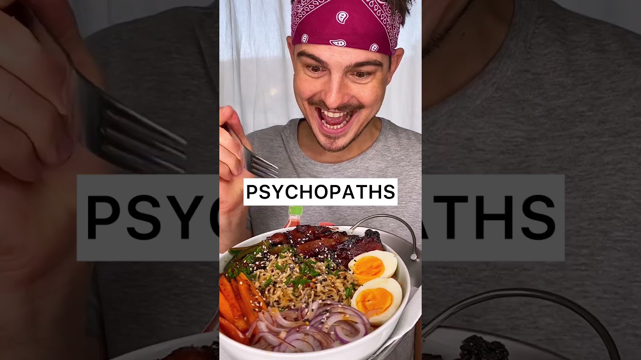 Eating noodles with CHOPSTICKS or FORK? 🍜🍜🍜😎✨🔥| Normal people vs Psychopaths | CHEFKOUDY