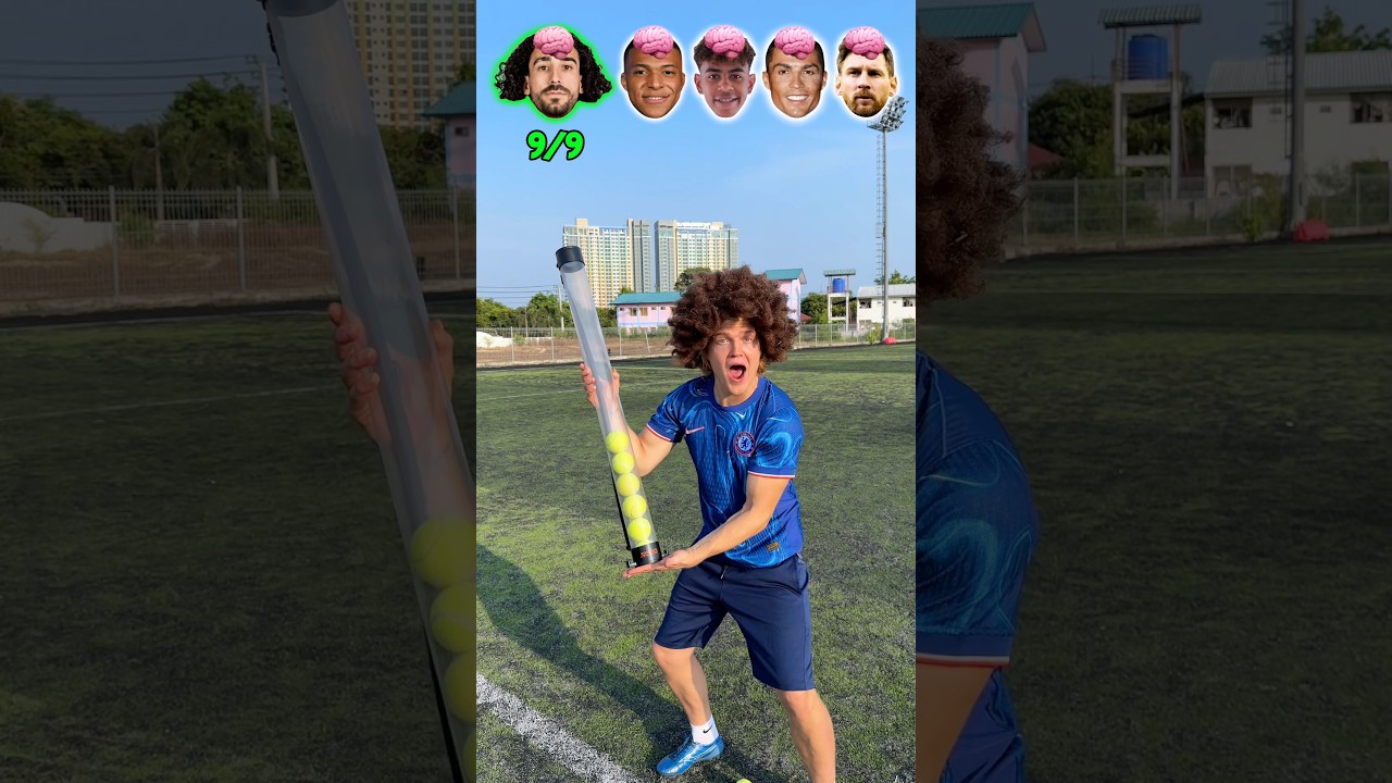 🧠🙈AGILITY CHALLENGE I WHICH FOOTBALL PLAYER WILL BE THE SMARTEST!?