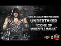 Character Preview Undertaker Icons of Wrestlemania 