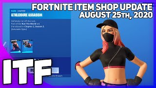 Fortnite Item Shop *NEW* ATHLEISURE ASSASSIN SET! [August 25th, 2020] (Fortnite Battle Royale)