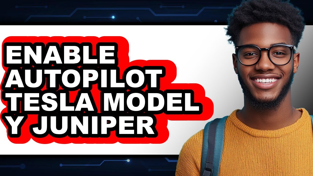 How to Enable Autopilot Tesla Model Y Juniper (Only Way) - YouTube