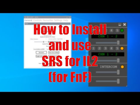 SRS Installation for IL2