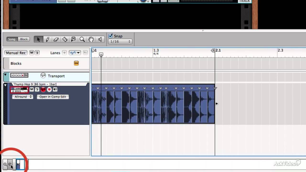 Reason 7 101: Quick Start Guide - 11. Audio Slicing