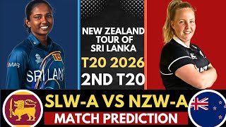 SLW-A vs NZW-A - 2nd T20 Match Prediction 🦁 | Sri Lanka Women vs New Zealand Women T20 Series 2026 screenshot 5