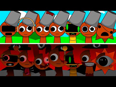 Incredibox Sprunki All Brud Version | Normal VS Horror Style