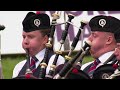 Police scotland fife pipe band  medley performance  world pipe band championships 2023