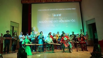 TRỐNG CƠM - sinh viên đại học Y dược và dàn nhạc dân tộc nhạc viện tp hcm