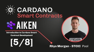 Cardano Smart Contracts: Aiken Language - Datums And Redeemers [5/8]