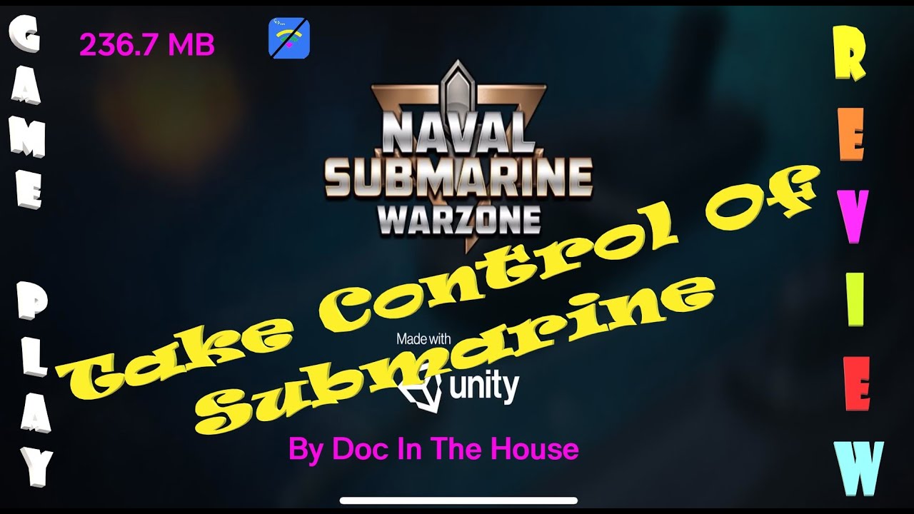 Game Play | Naval Submarine Warzone | Control Submarine | Brief Review | Best Submarine Game So Far|