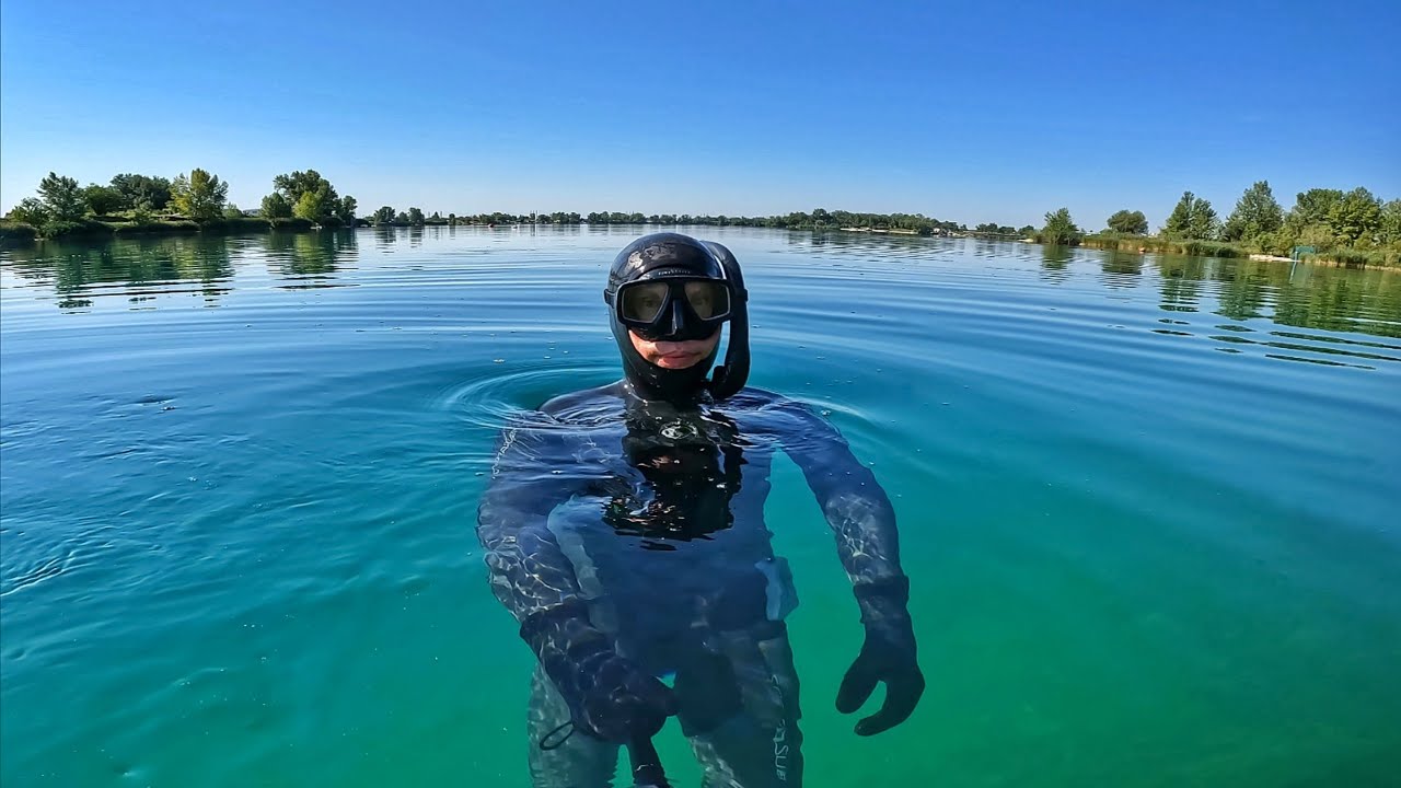Sunken wrecks & Freediving spots at Senec lake Guláška, Slovakia | Underwater exploration 2025, UHD