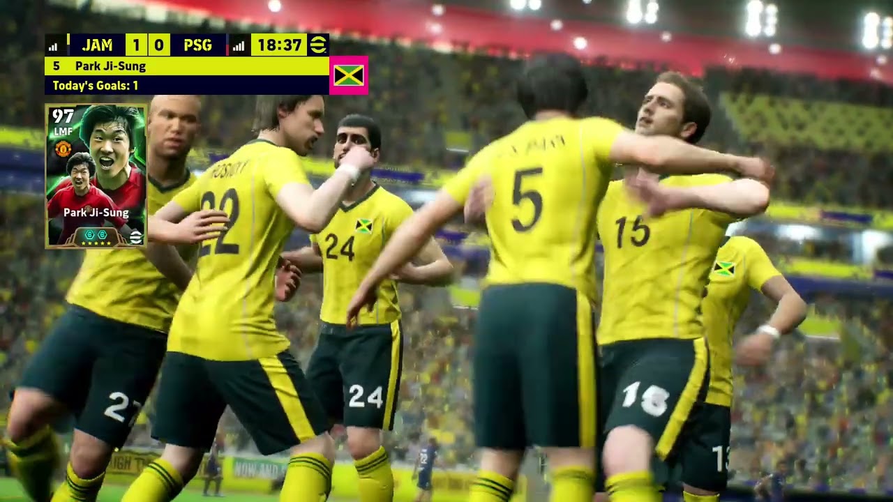 Incredible Strike from outside the box, efootball gameplay.