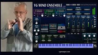 VG Wind Ensemble Virtual Instrument, VST, AU, Standalone. WARBL Performance. Aggressive Synth Lead