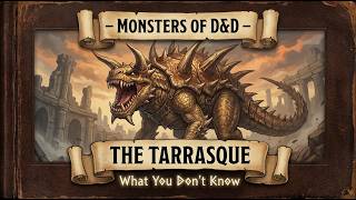 The Tarrasque: D&D’s Ultimate Monster