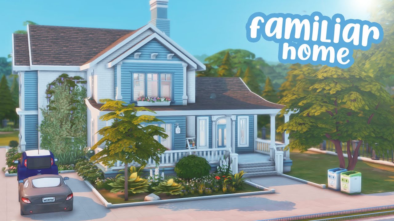 Familiar Home The Sims 4 Speed Build No CC YouTube