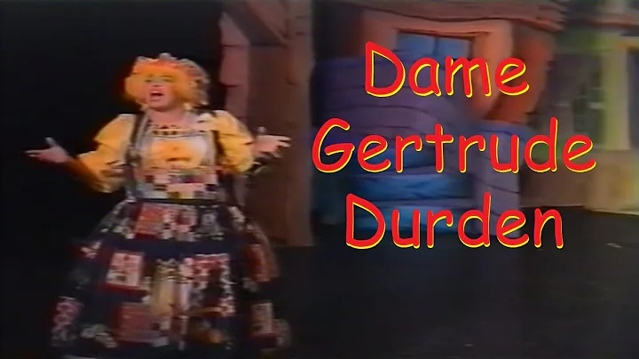 Dame Gertrude Durden - Pantomime Dame - Grantham 2...
