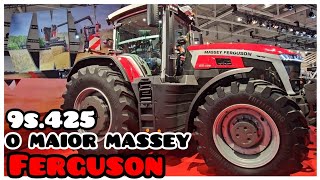 MAIOR TRATOR DA MASSEY FERGUSON HOJE NO MUNDO 9S.425 CVT