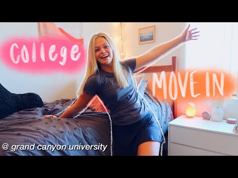 COLLEGE MOVE IN | freshman year @ gcu