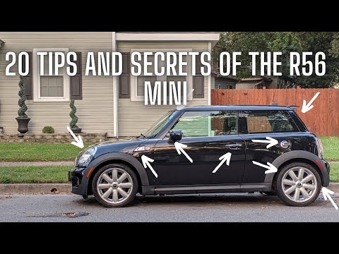 20 TIPS AND SECRETS OF THE R56 MINI COOPER. I WAS ONLY AWARE OF 11 OF THEM!