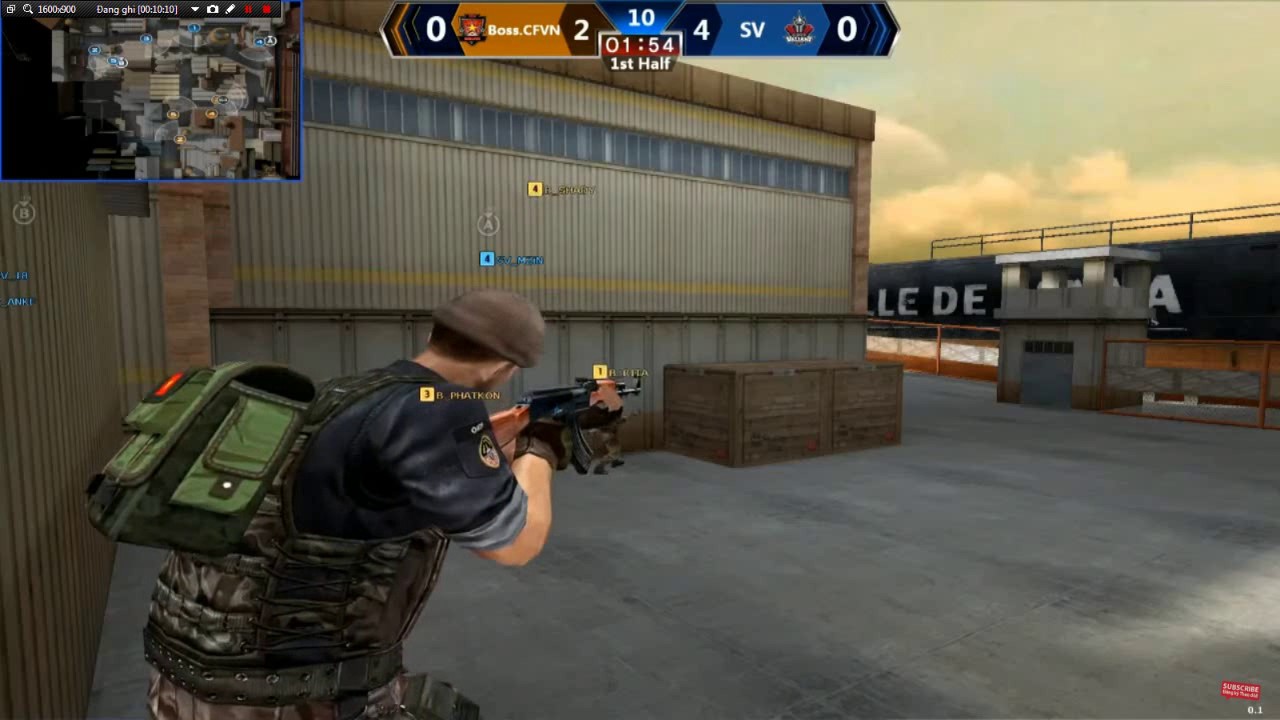 CFGI 2017 | BOSS.CFVN VS SuperValiantGaming | Map Bến Cảng