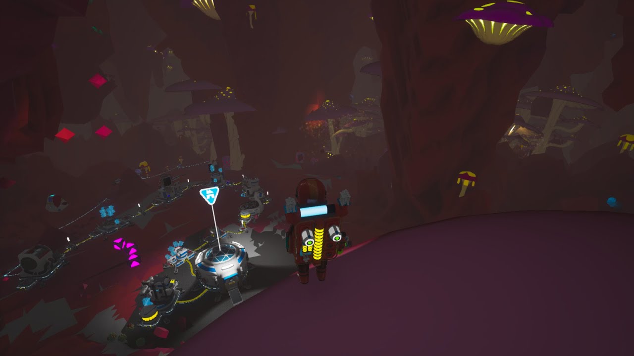 Astroneer first sylva and mushroom biome bases YouTube