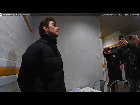 Luigi Mangione body camera arrest footage released